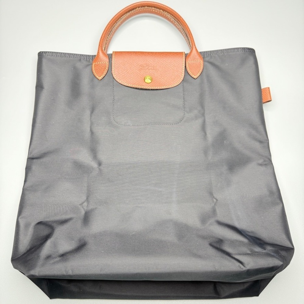 Longchamp Le Pliage Original Tote Shopping Bag Black Foldable